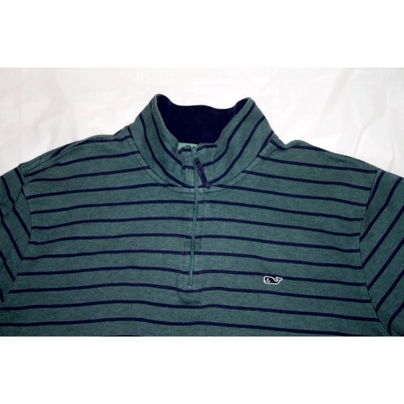 Vineyard Vines Mens Long Sleeve Zip Pullover Shirt - Picture 2 of 6